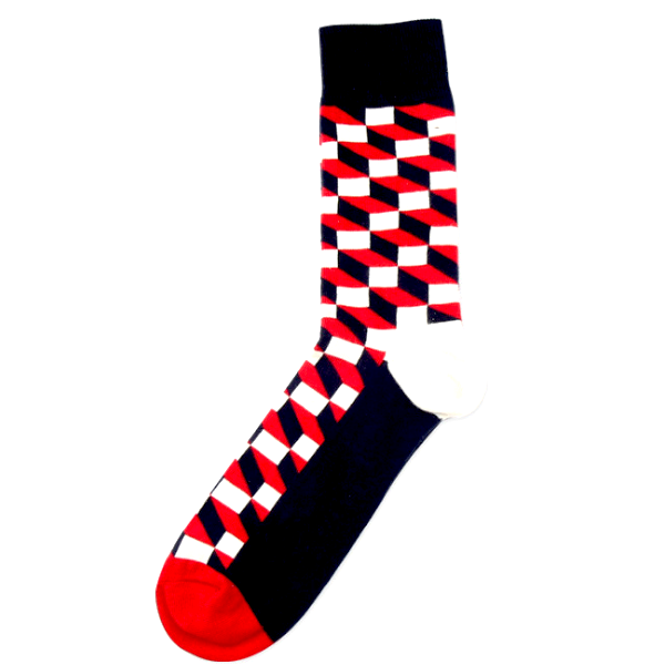 3D BLACK & RED