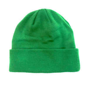 GREEN BEANIE
